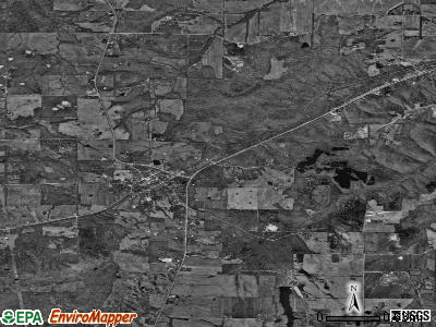 Zip code 62967 satellite photo by USGS