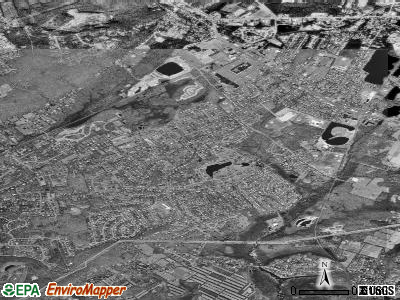 Zip code 07876 satellite photo by USGS
