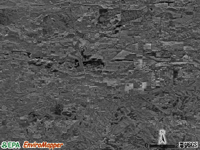 Zip code 62987 satellite photo by USGS