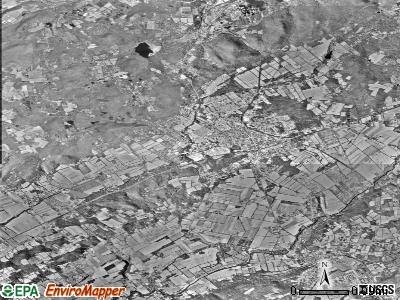 Zip code 07878 satellite photo by USGS