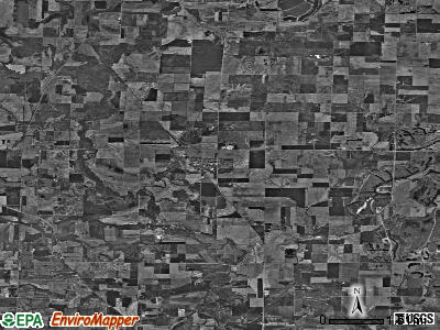 Zip code 62994 satellite photo by USGS