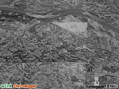 Zip code 63014 satellite photo by USGS