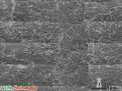 Zip code 63020 satellite photo by USGS