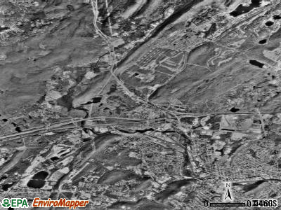 Zip code 07885 satellite photo by USGS