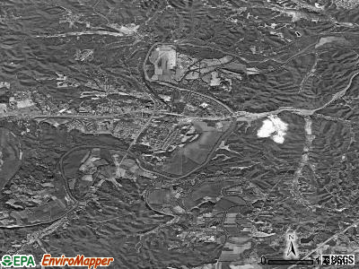 Zip code 63025 satellite photo by USGS
