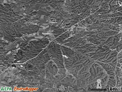 Zip code 63051 satellite photo by USGS