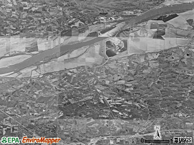 Zip code 63055 satellite photo by USGS