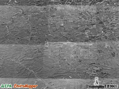 Zip code 63060 satellite photo by USGS