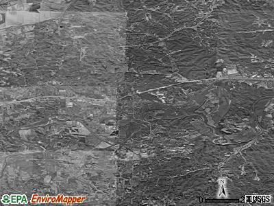 Zip code 63069 satellite photo by USGS