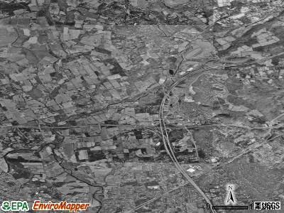 Zip code 07921 satellite photo by USGS