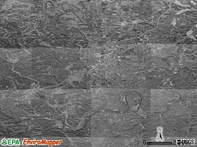 Zip code 63077 satellite photo by USGS