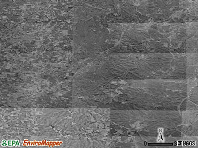 Zip code 63080 satellite photo by USGS