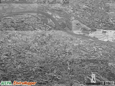 Zip code 63090 satellite photo by USGS