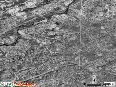 Zip code 07922 satellite photo by USGS