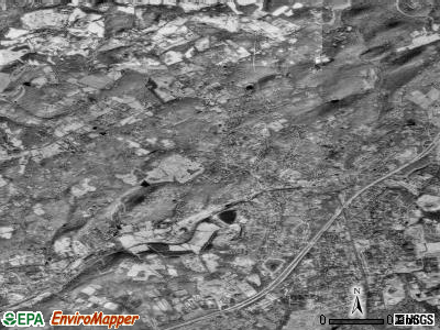 Zip code 07924 satellite photo by USGS