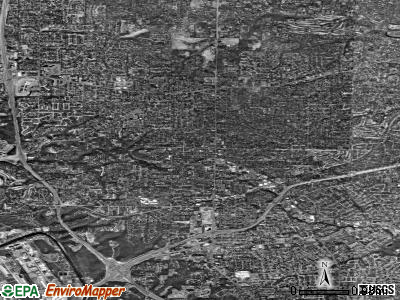 Zip code 63122 satellite photo by USGS