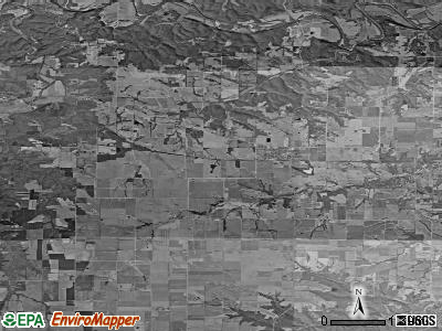 Zip code 63349 satellite photo by USGS