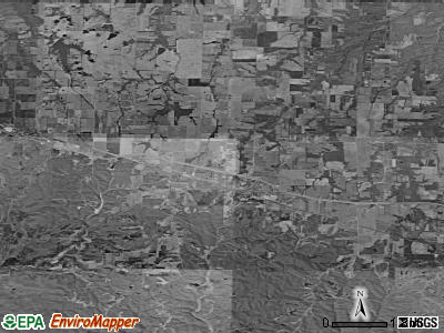 Zip code 63351 satellite photo by USGS