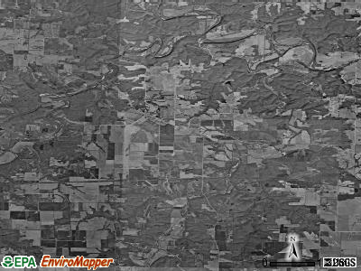 Zip code 63381 satellite photo by USGS