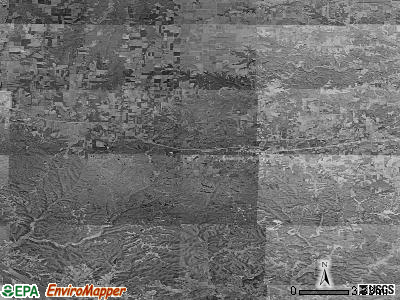 Zip code 63383 satellite photo by USGS