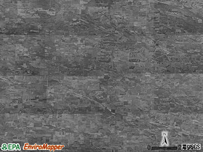 Zip code 63432 satellite photo by USGS
