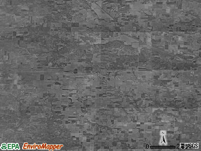 Zip code 63437 satellite photo by USGS