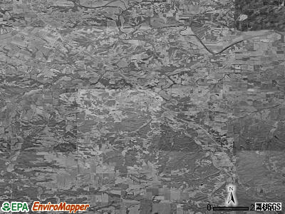 Zip code 63441 satellite photo by USGS