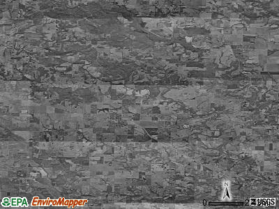 Zip code 63452 satellite photo by USGS