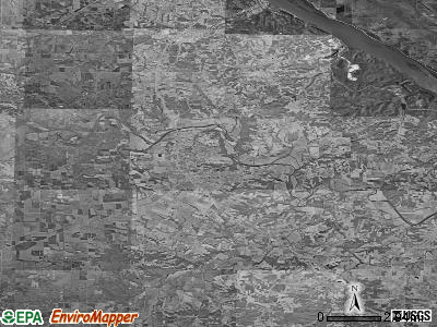 Zip code 63459 satellite photo by USGS