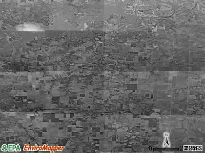 Zip code 63462 satellite photo by USGS