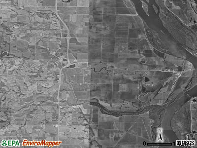 Zip code 63471 satellite photo by USGS