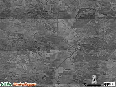 Zip code 63538 satellite photo by USGS