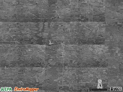 Zip code 63552 satellite photo by USGS
