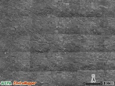 Zip code 63555 satellite photo by USGS