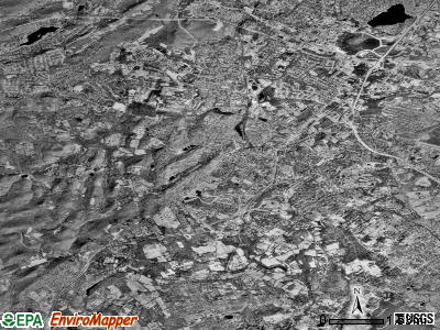 Zip code 07960 satellite photo by USGS