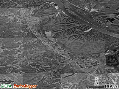 Zip code 63627 satellite photo by USGS