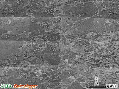 Zip code 63628 satellite photo by USGS