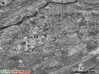 Zip code 07974 satellite photo by USGS