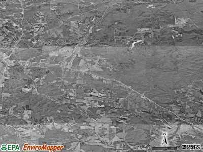 Zip code 63660 satellite photo by USGS