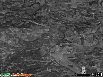 Zip code 63735 satellite photo by USGS