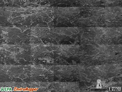 Zip code 63764 satellite photo by USGS