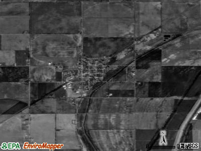 Zip code 63820 satellite photo by USGS