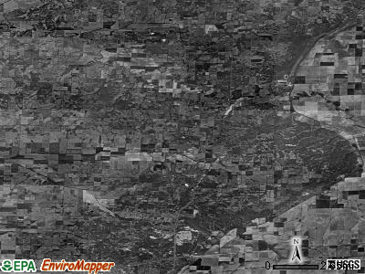 Zip code 63825 satellite photo by USGS