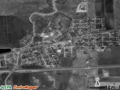 Zip code 63868 satellite photo by USGS