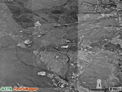 Zip code 08005 satellite photo by USGS
