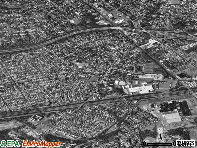 Zip code 08007 satellite photo by USGS