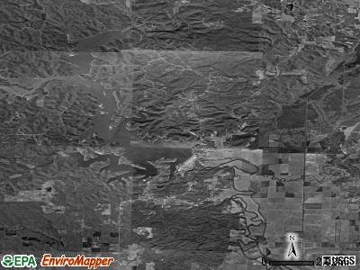 Zip code 63966 satellite photo by USGS
