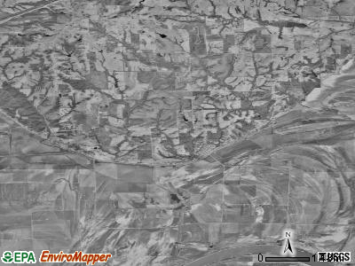 Zip code 64017 satellite photo by USGS