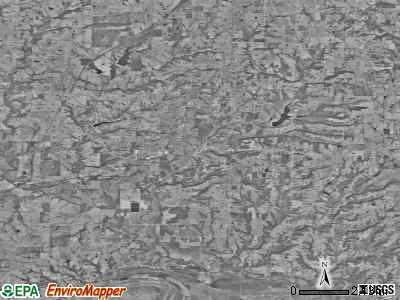 Zip code 64024 satellite photo by USGS