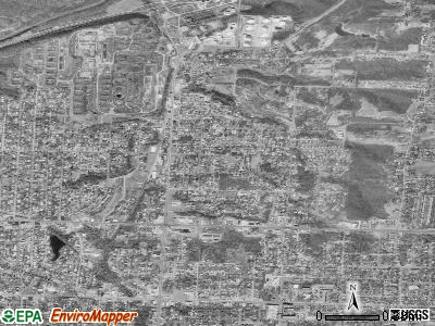 Zip code 64054 satellite photo by USGS